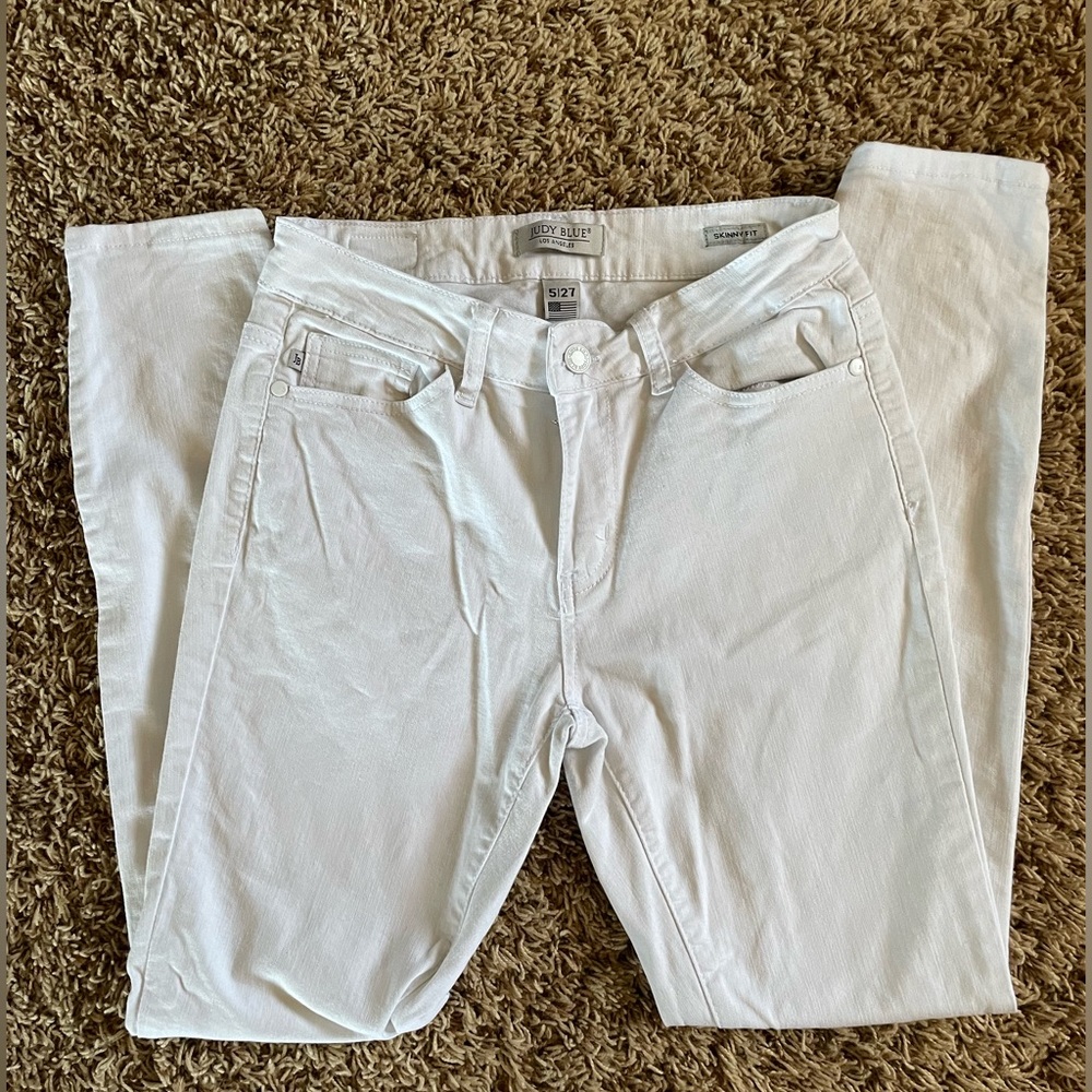 Judy Blue white skinny excellent condition